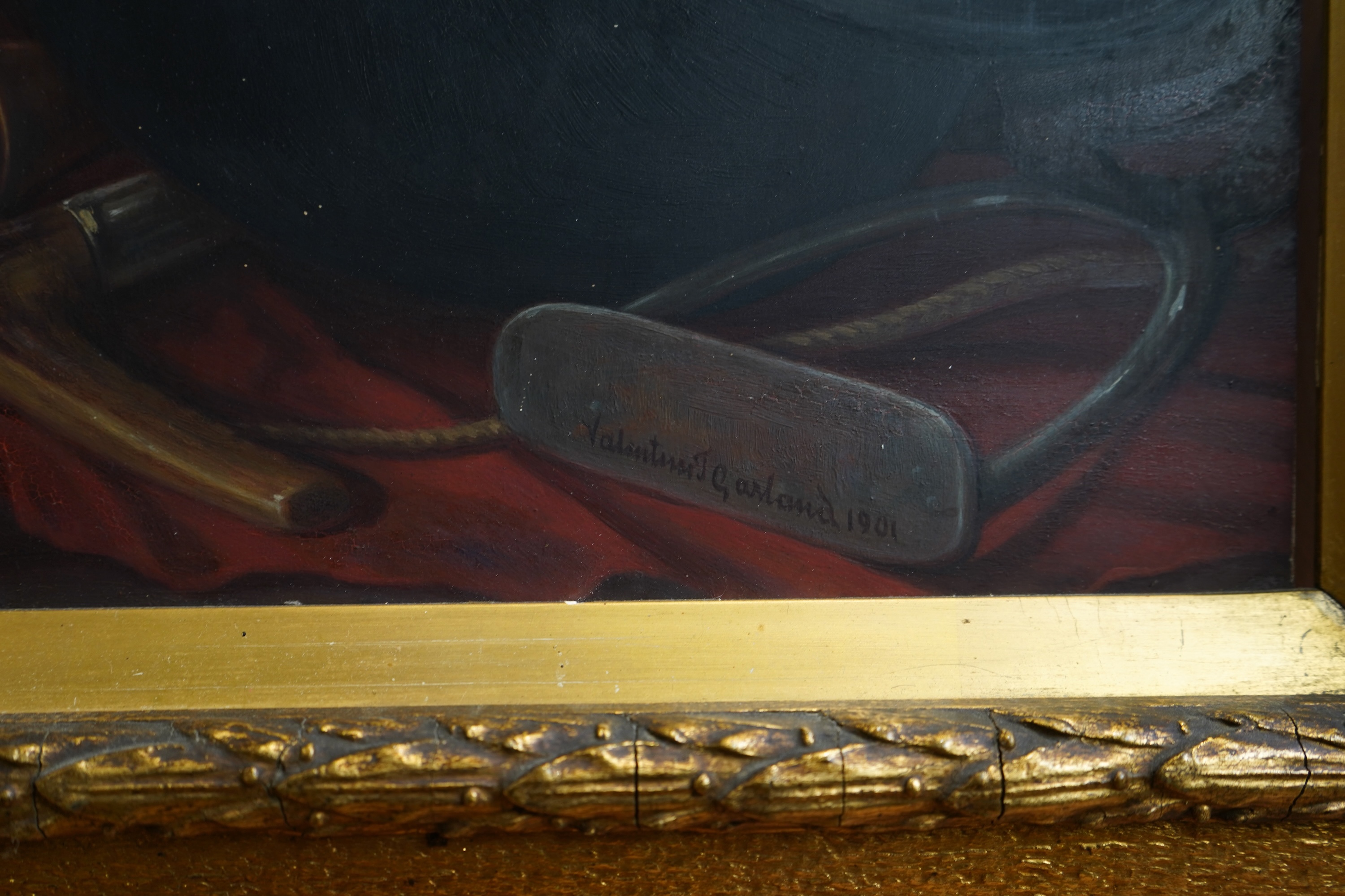 Valentine Thomas Garland, British 1840-1914, 'Fox Terrier Puppies'